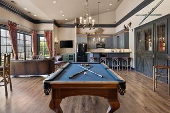 Game room with billiard 